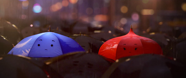 The Blue Umbrella